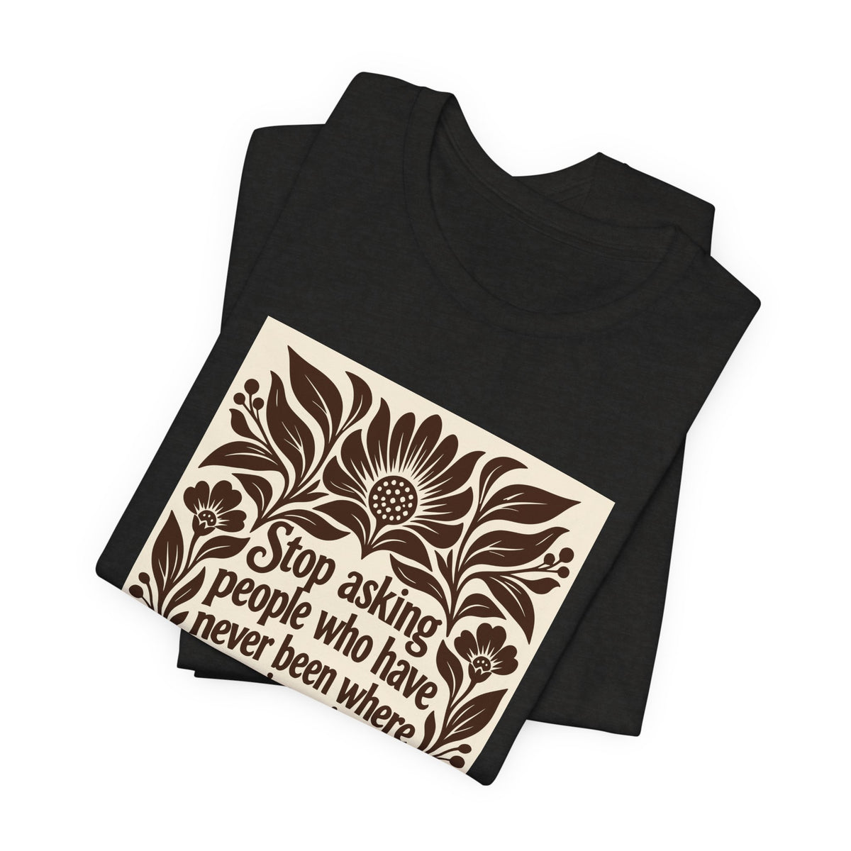 You Already Know | Truthful Inspirational Lino Cut T-Shirt | LinoRock