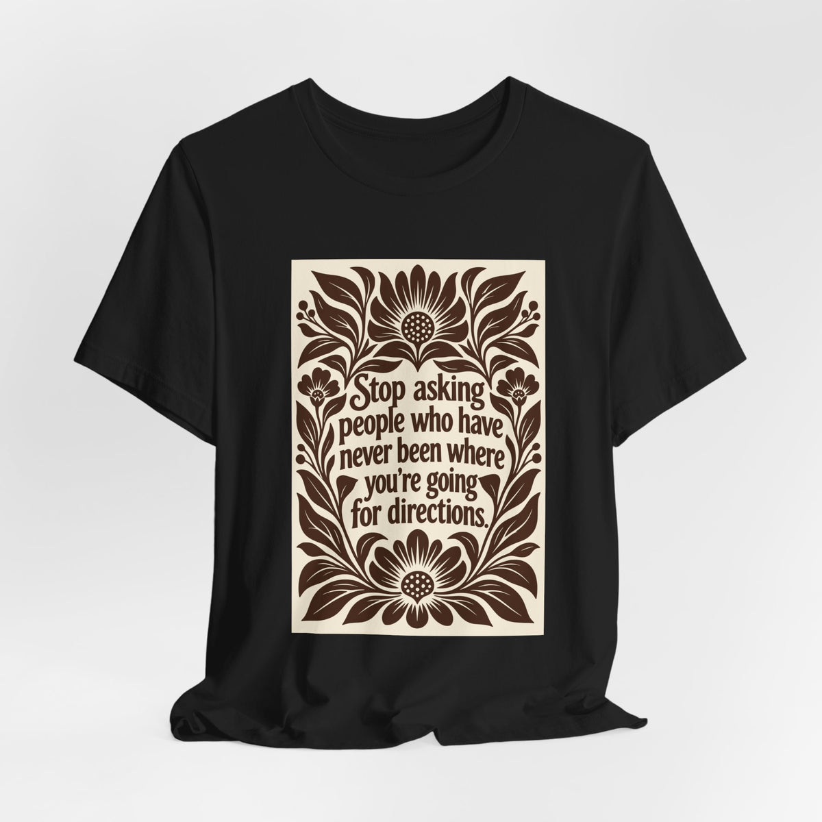You Already Know | Truthful Inspirational Lino Cut T-Shirt | LinoRock