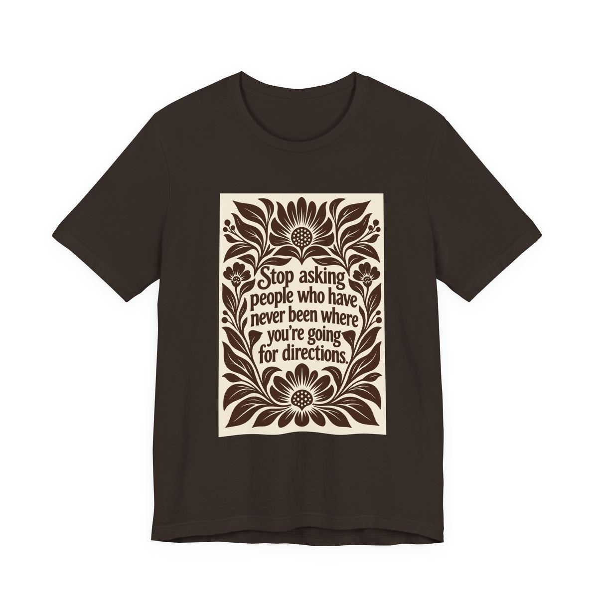 You Already Know | Truthful Inspirational Lino Cut T-Shirt | LinoRock