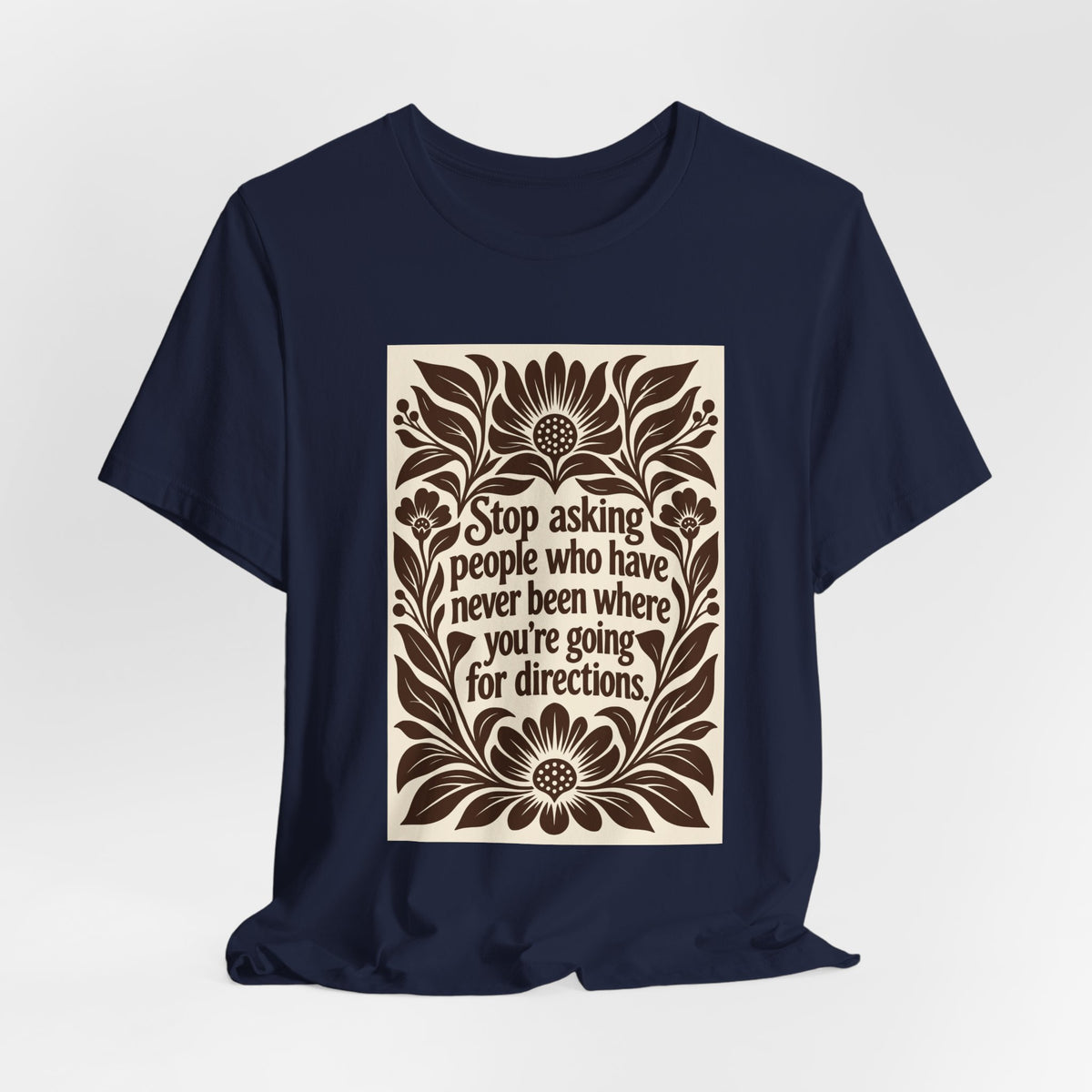 You Already Know | Truthful Inspirational Lino Cut T-Shirt | LinoRock