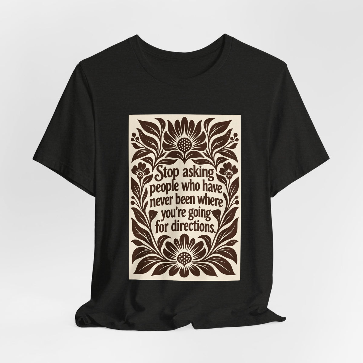 You Already Know | Truthful Inspirational Lino Cut T-Shirt | LinoRock