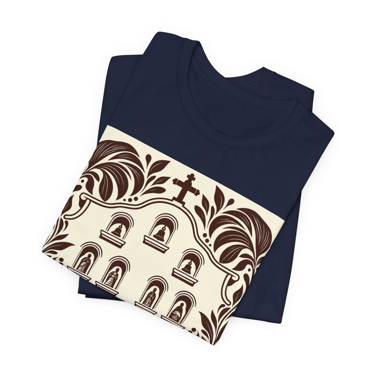 Destination Wedding | Romantic Chapel  Lino Cut T-Shirt | LinoRock