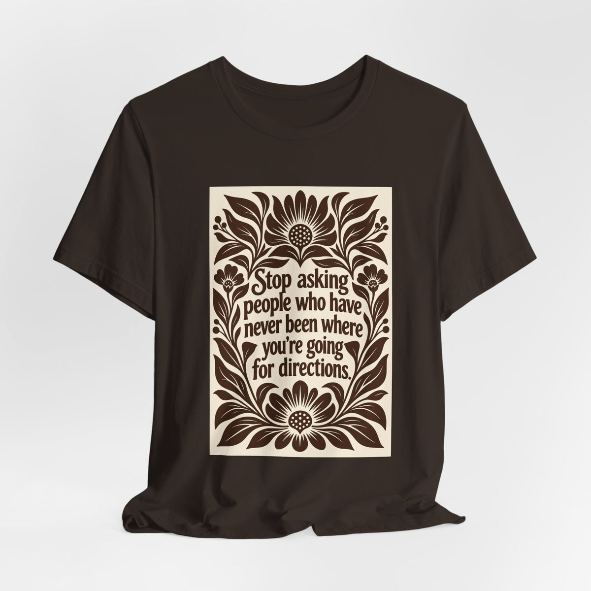 You Already Know | Truthful Inspirational Lino Cut T-Shirt | LinoRock