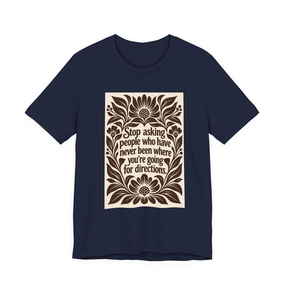 You Already Know | Truthful Inspirational Lino Cut T-Shirt | LinoRock
