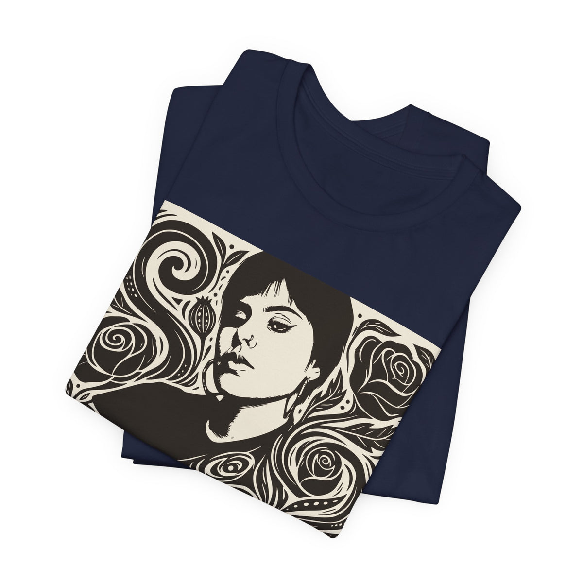 Nalgona, Chichona y Peliona | Funny Latina Linocut T-Shirt | LinoRock