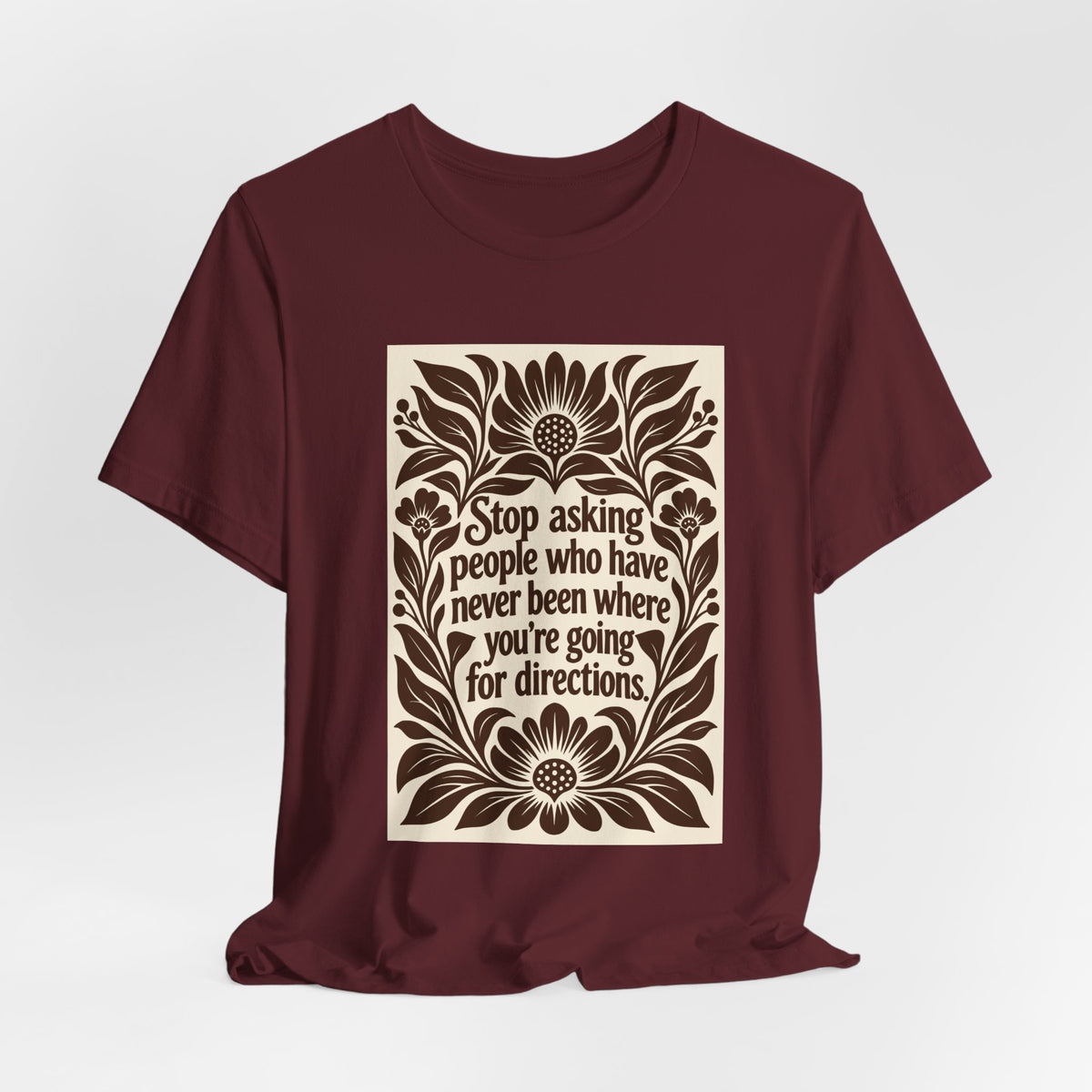 You Already Know | Truthful Inspirational Lino Cut T-Shirt | LinoRock