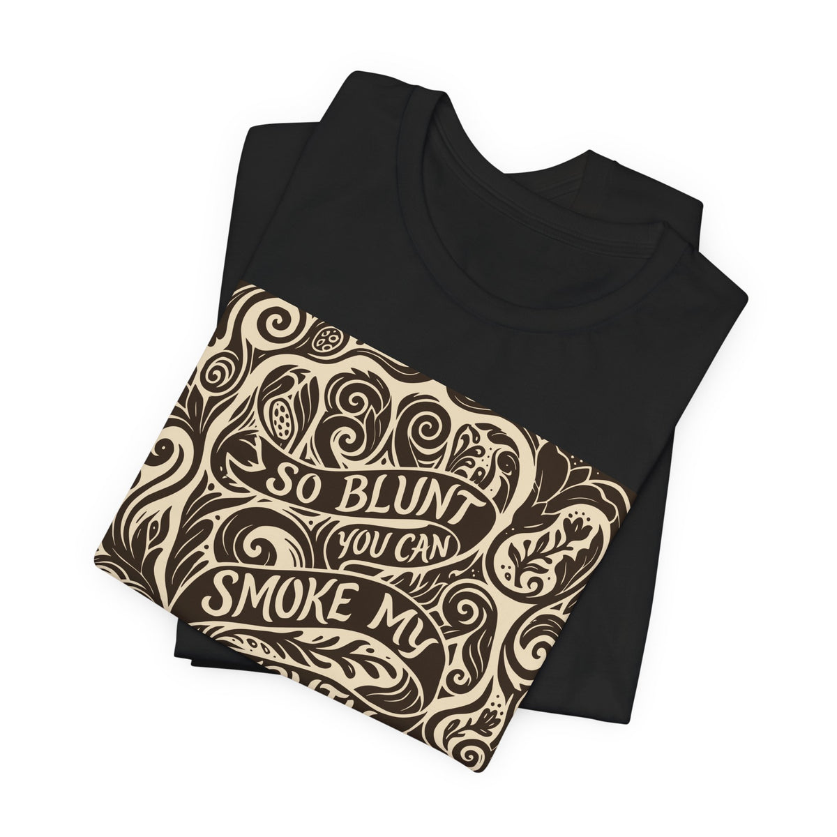 Let's Be Blunt | Blunt Truth Linocut Graphic T-Shirt | LinoRock