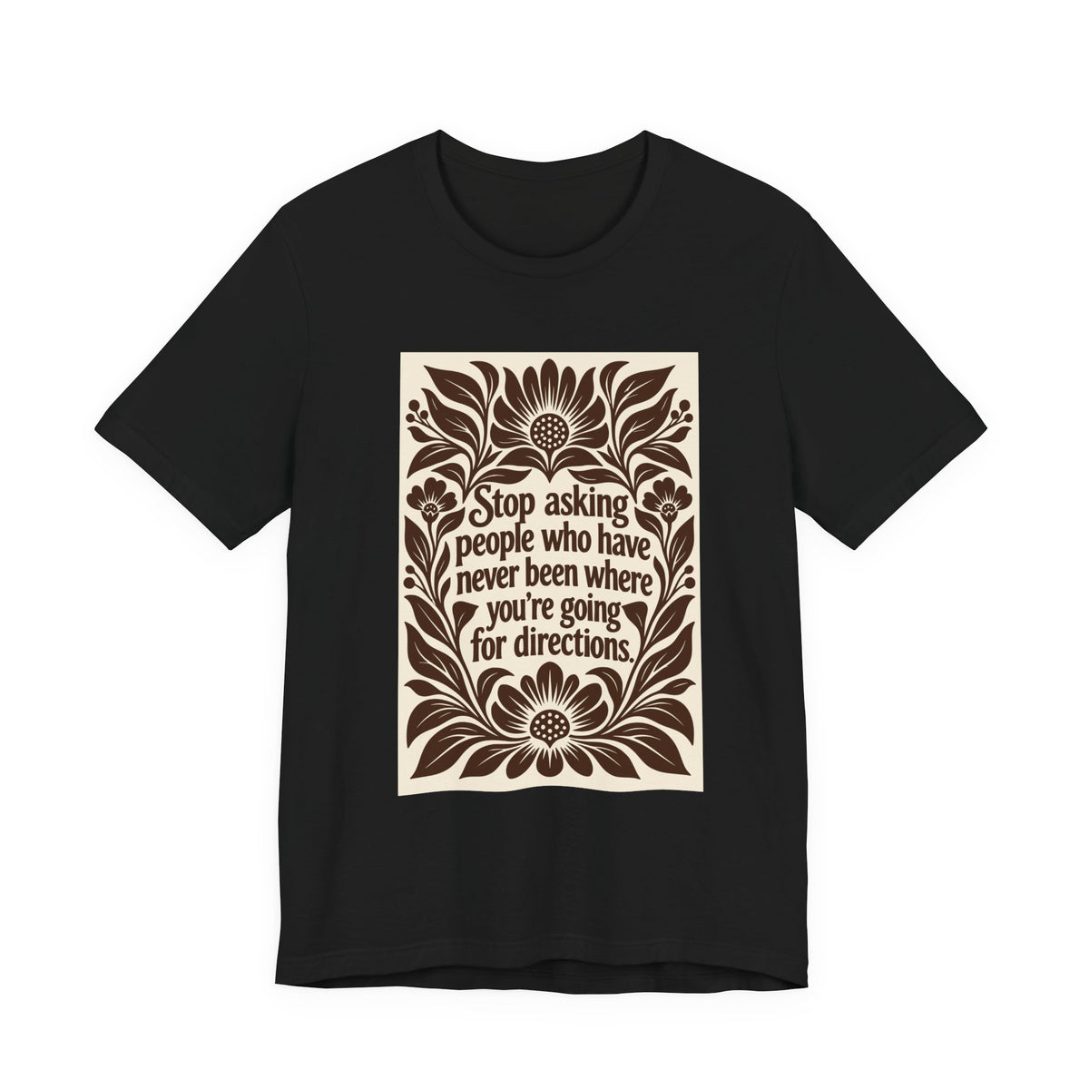 You Already Know | Truthful Inspirational Lino Cut T-Shirt | LinoRock